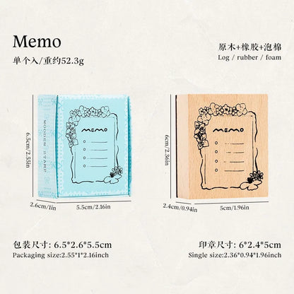 Cute Cat Wood Stamp Calendar – Daily & Monthly Planner Stamps for Journaling, Scrapbooking & DIY Crafts