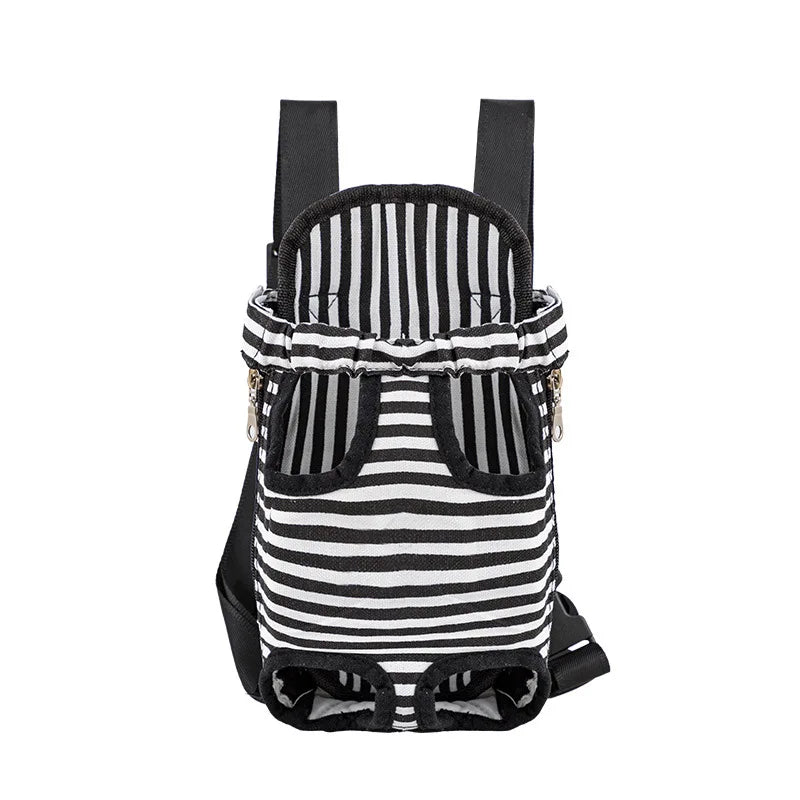 Pet Dog & Cat Carrier Backpack – Camouflage Mesh Outdoor Travel Bag with Breathable Shoulder Straps for Small Pets