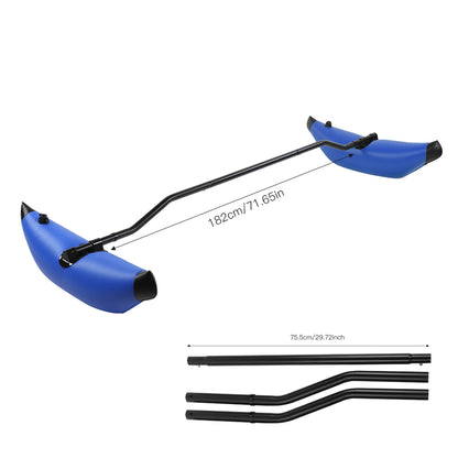 Inflatable Kayak Stabilizer — PVC Canoe Outrigger Kit for Floating, Balancing & Boat Accessories