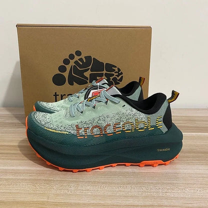 Wide-Fit Trail Running Shoes - Unisex Breathable Anti-Slip Outdoor Sports & Walking Shoes for Men and Women