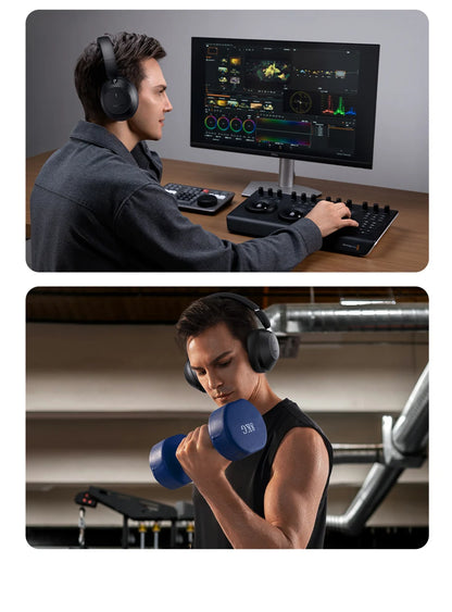 Baseus Bass 30 Max Wireless Headset - Bluetooth 5.3, Over-Ear Headphones, Bass-Enhancing 40mm Diaphragm, Ultra Low Latency, 50H Playtime