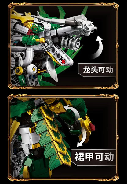 Mech WUKONG Monkey King Building Block Toy Set – ZHAOYUN Robot Hero DIY Bricks for Kids & Boys Gifts