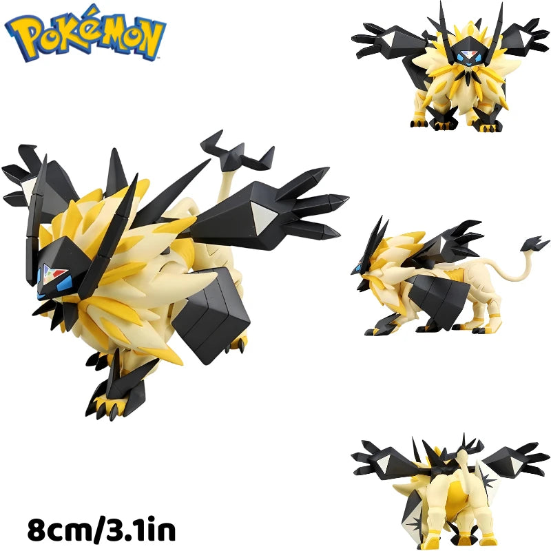 Original Takara Tomy Pokémon Figures – Koraidon, Rayquaza, Palkia, Groudon, Solgaleo, Arceus & Charizard Anime Collectible Dolls