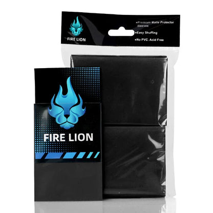 100pcs Trading Card Sleeves - 66x91mm Matte Deck Protectors for Standard Collectible Cards