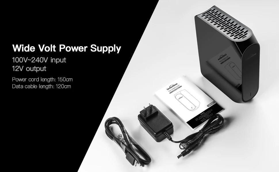 UnionSine 3.5" External Hard Disk HDD - 4TB to 18TB, USB 3.2 Gen, Compatible with Desktop, Laptop, Mac, Xbox, PS4, TV