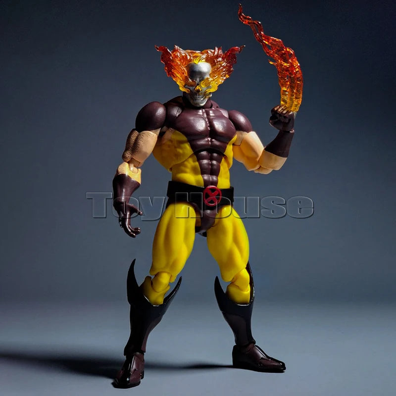 CT Toys Wolverine Hellverine Figure — Mafex 096/138 X-Men Anime Action Collectible Model Toy Gift