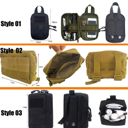 IFAK EDC Waist Bag – Outdoor First Aid & Survival Kit for Hunting, Camping, and Emergency Use