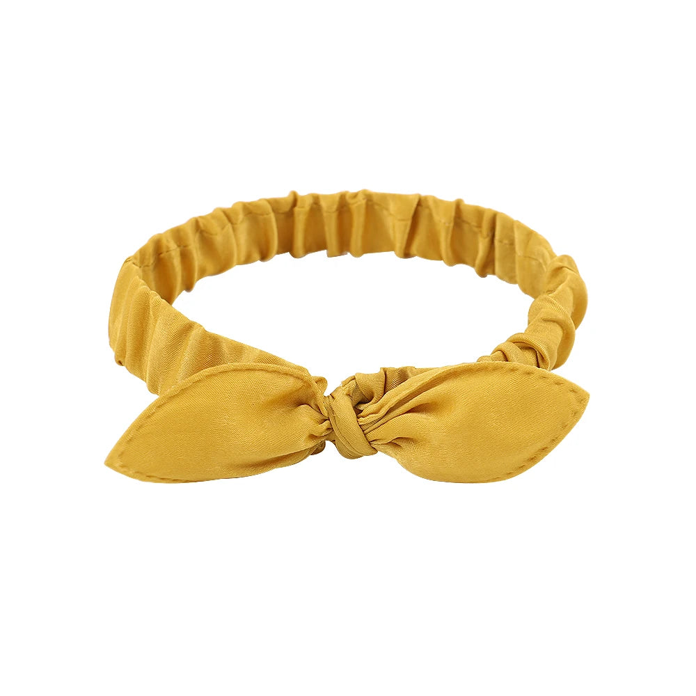 Vintage Boho Suede Headbands for Women – Soft Solid Print Cross Knot Elastic Hairbands & Bandanas for Girls