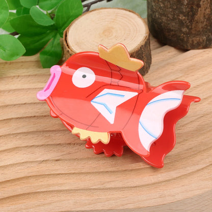 Pikachu Hair Claw Clip - Cute Pokemon Cartoon Hair Clip for Women and Girls