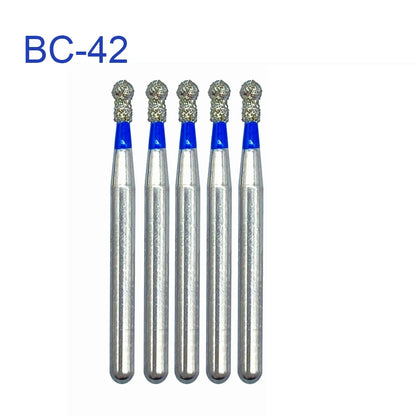 5pcs FG Dia 1.6mm Dental Drills – High-Speed Handpiece Diamond Burs for Teeth Whitening