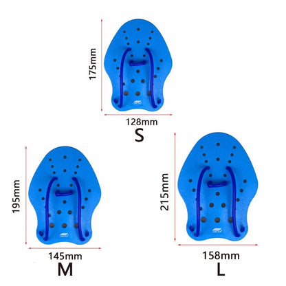 Hand Webbed Gloves Training | Diving Gloves Fin Flipper for Men, Women, Kids - Swimming Hand Paddles