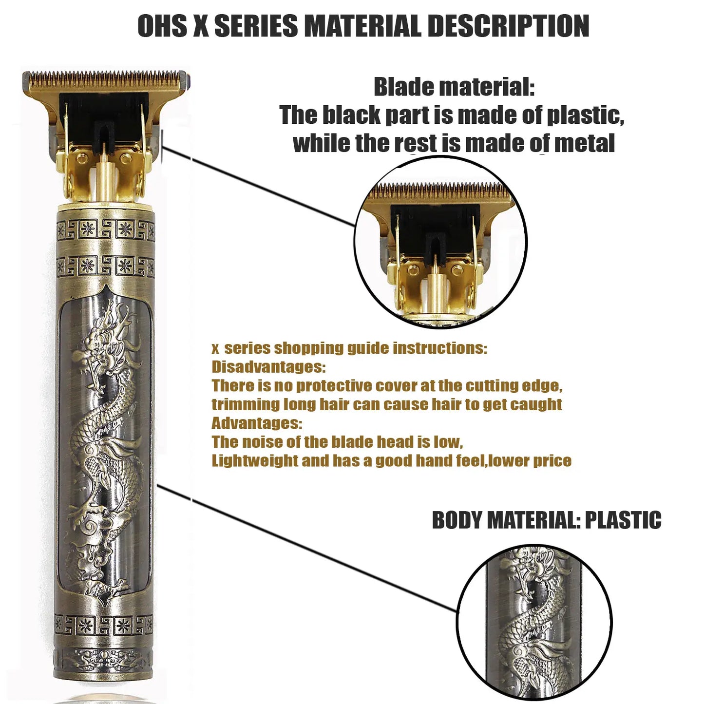 T9 Electric Hair Clipper & Beard Trimmer — 0mm Precision Body Hair Shaver for Men, Professional Haircut & Grooming