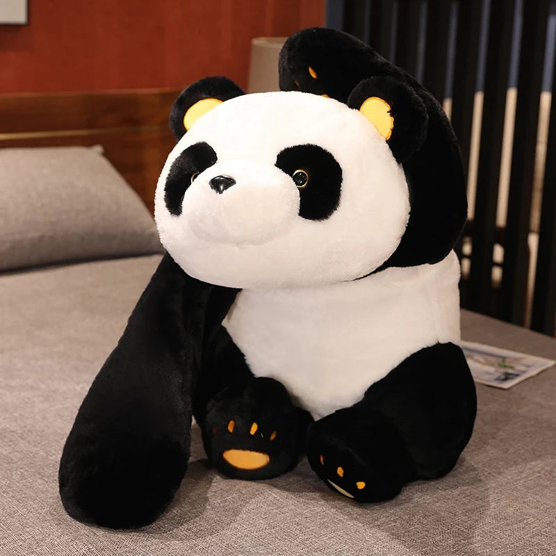 60–120cm Giant Panda Plush Toy — Soft Stuffed Animal Pillow for Kids, Birthday & Christmas Gift