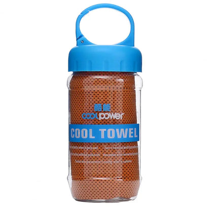 Instant Cooling Sports Towel – Quick-Dry Sweat-Absorbent Gym, Yoga & Workout Fitness Towel