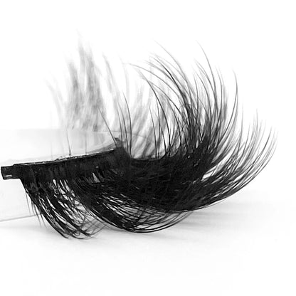 7 Pairs 3D Mink Fur False Eyelashes – Thick Short Dramatic Natural Look Makeup Lashes Wholesale