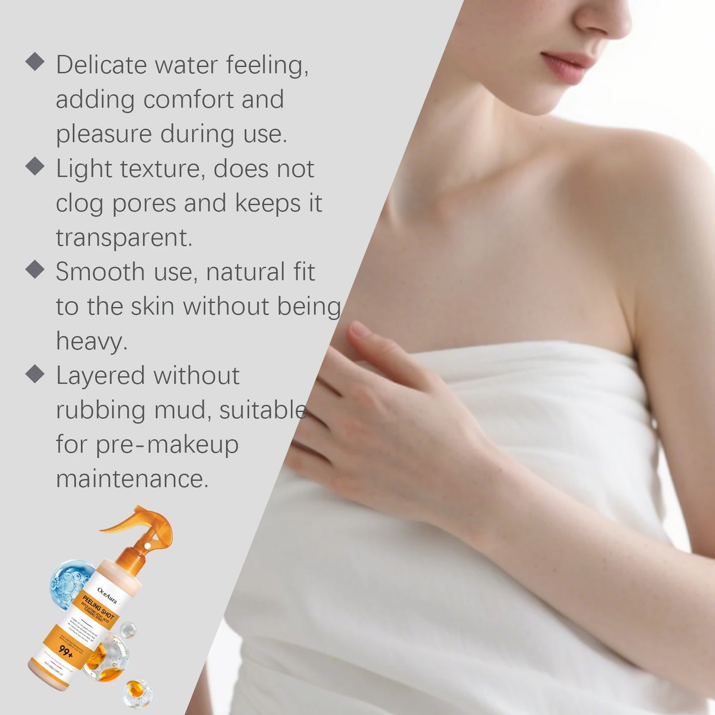 Kojic Acid Turmeric Skin Care Spray - Collagen Nourishing Formula for Glowing Skin & Improved Firmness