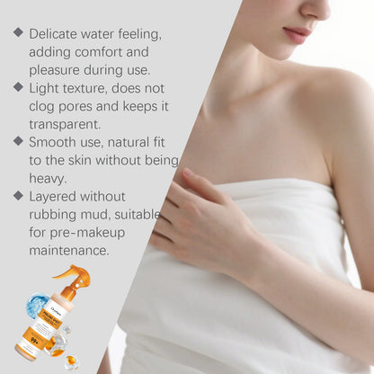 Kojic Acid Turmeric Skin Care Spray - Collagen Nourishing Formula for Glowing Skin & Improved Firmness