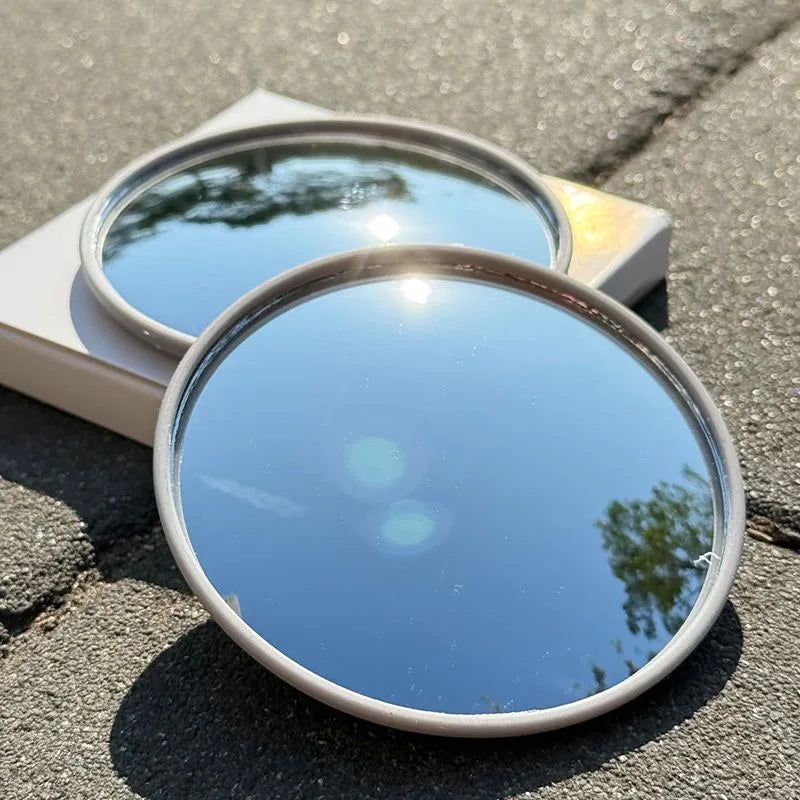 Portable Selfie Convex Mirror - Wide-Angle Back Camera Mirror for Phone Photography & Vlogging, 7.5cm/9.5cm
