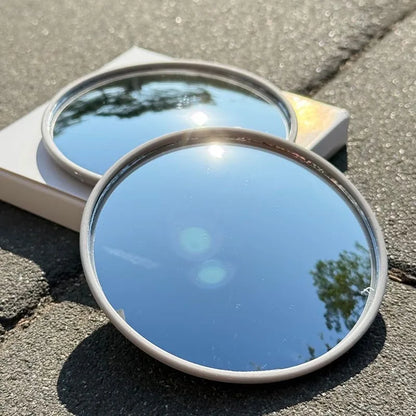 Portable Selfie Convex Mirror - Wide-Angle Back Camera Mirror for Phone Photography & Vlogging, 7.5cm/9.5cm