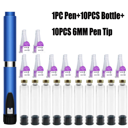 Magic Tattoo Pen 3ml Empty Cartridges – Compatible with Lilly Insulin Injection Pen for Medical & Aesthetic Use