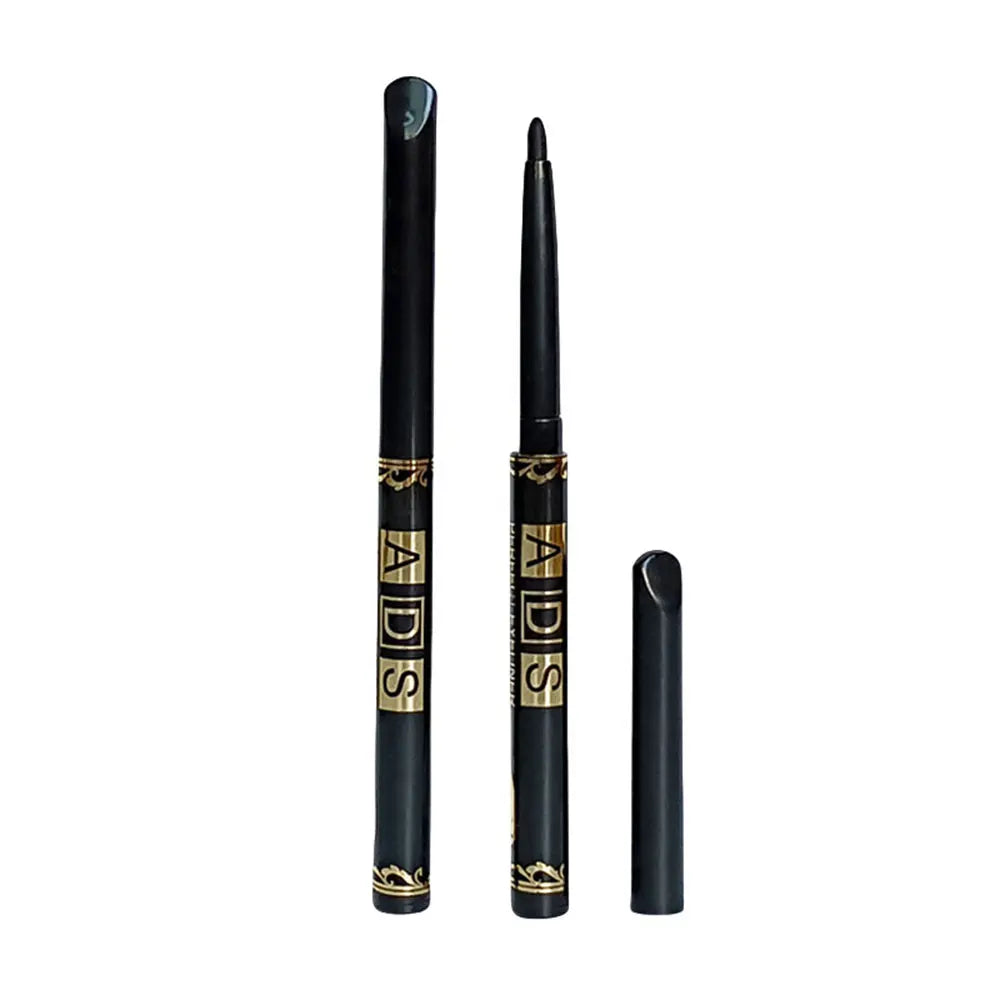 3PCS Waterproof & Sweat-Proof Black Eyeliner Pencils – Long-Lasting, Smudge-Proof with Easy Glide Formula for Bold Eye Makeup