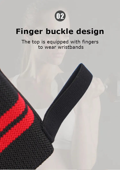 Elastic Adjustable Wrist Straps: Men and Women Wristband for Athletes - Powerlifting Wrist Fixer, 1PC