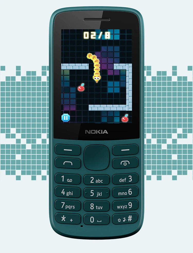 Nokia 215 4G Mobile Phone — Dual SIM, FM Radio, 1150mAh Standby, Feature Phone with Hebrew Keyboard, 100% Original