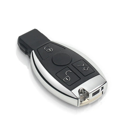 KEYYOU Smart Car Key – Remote Fob for Mercedes Benz A/B/S/E Class, BGA & NEC Chip, 315/433.92MHz, 2/3 Buttons