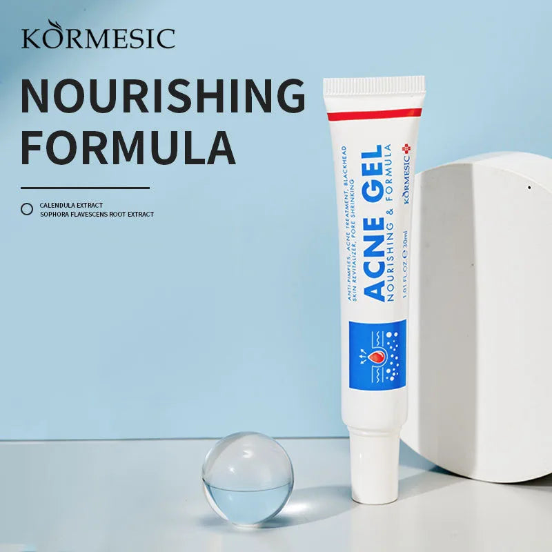 Effective Acne Removal Cream – Anti-Acne Gel for Redness, Pimples, Deep Pore Cleaning & Oil Control Skin Care