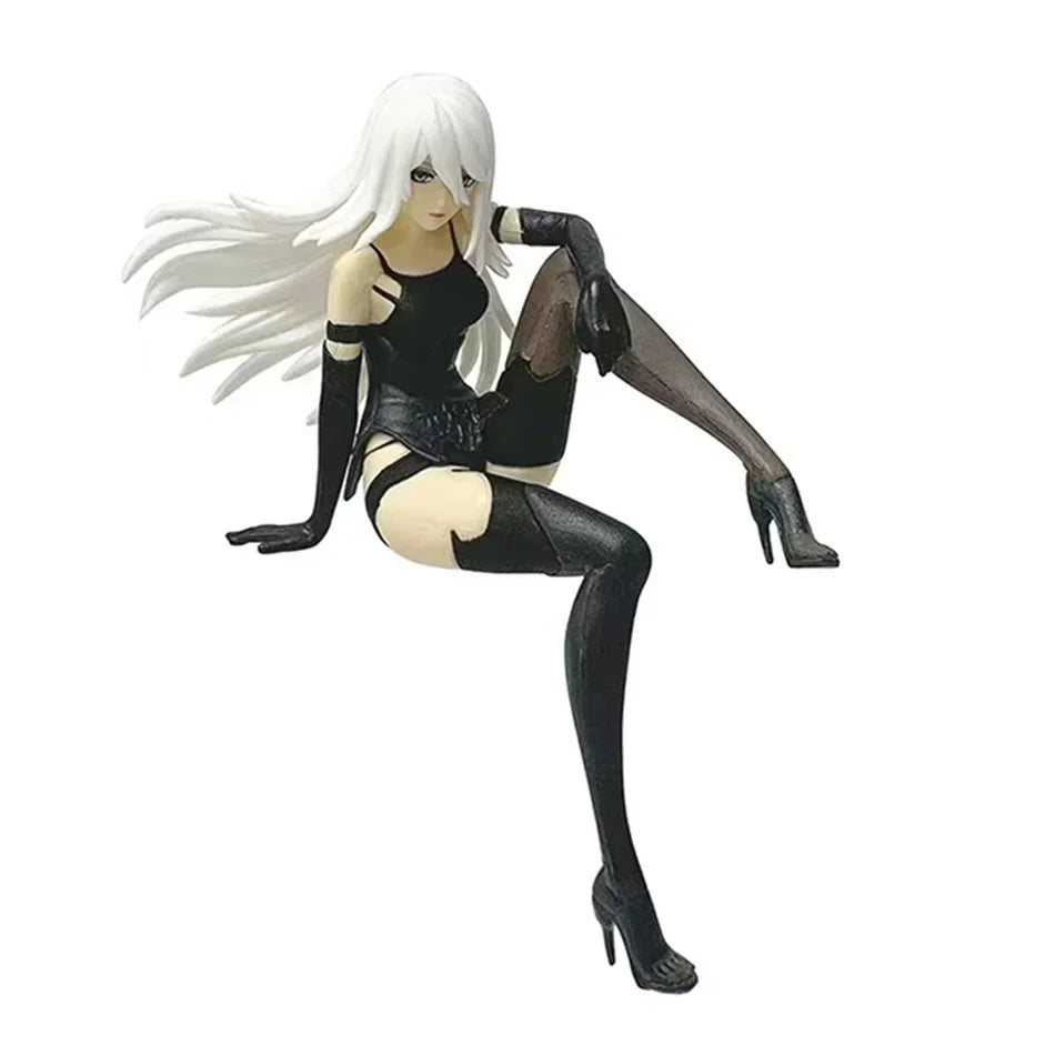 Nier Automata 2B Yorha No.2 Type B Figure - 15cm SEGA Chokonose PVC Anime Collectible Model Toy