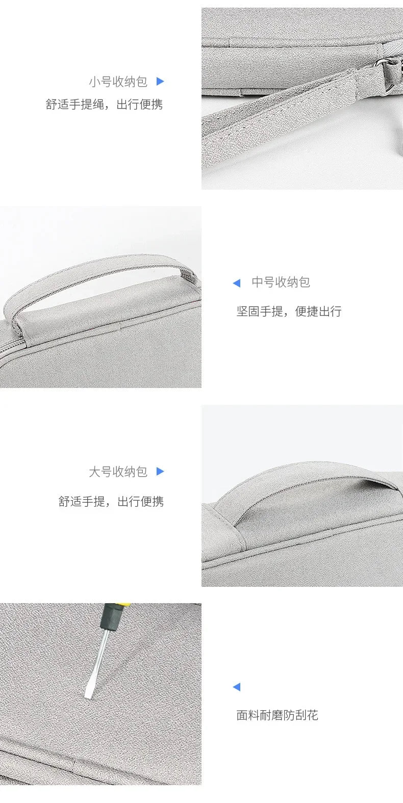 Portable Waterproof Cable Organizer Bag — Oxford Cloth Storage Case for Power Banks, Earphones & Digital Cables