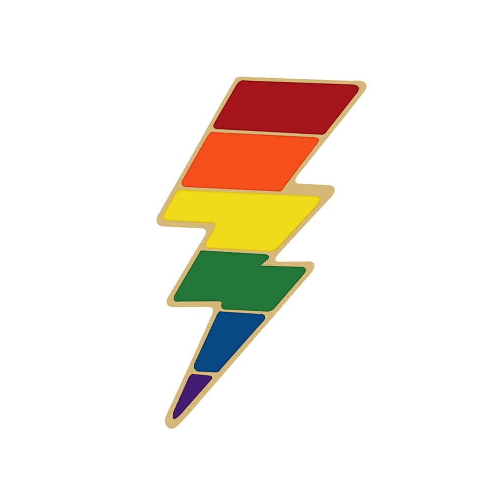 LGBT Rainbow Enamel Pins — Custom Heart & Flag Brooches for Bag, Shirt, Lapel, YES Gesture, Jewelry Gifts