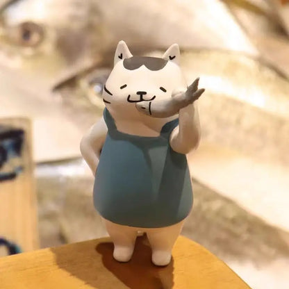 Ms Cat Blind Box Figure - Cute Kitten Mini Doll Collectible Decoration & Gift