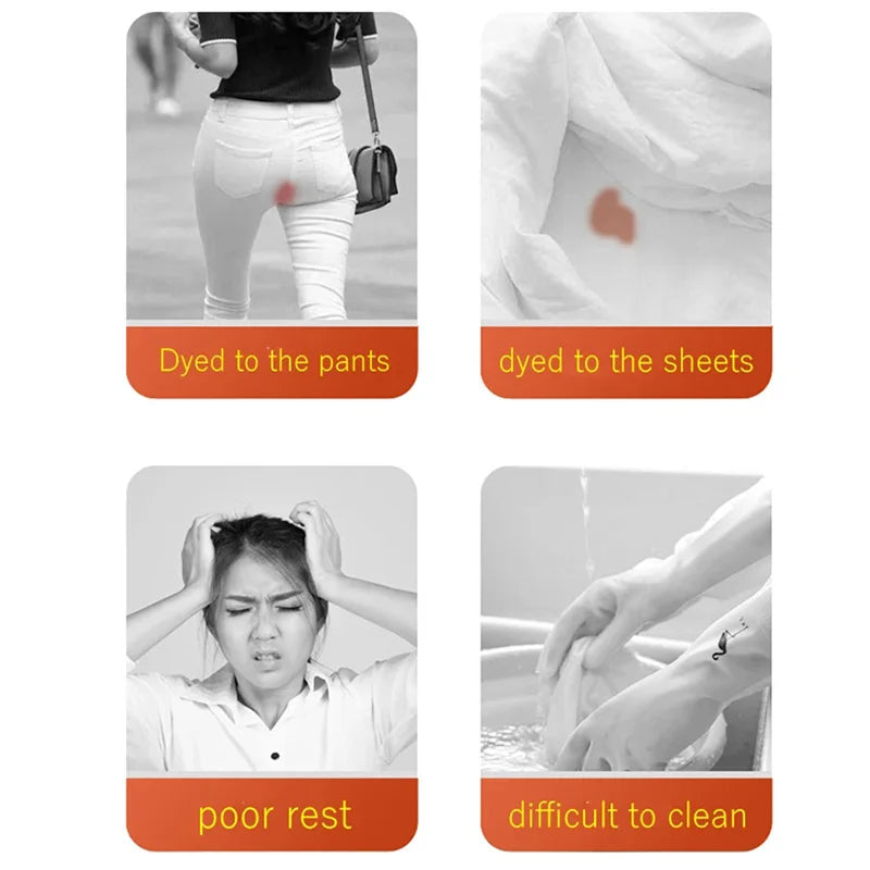 High-Waist Leak-Proof Cotton Menstrual Panties – Comfortable Period Underwear for Women