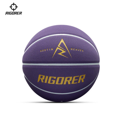 Rigorer Size 7 Basketball - Austin Reaves Signature PU Moisture-Absorbent Training Ball
