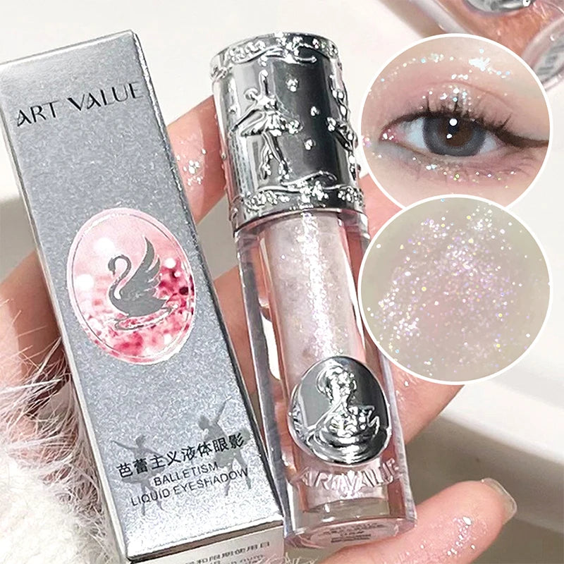 Balletism Liquid Eyeshadow – Fine Shimmer, Highlighter & Long-Lasting Glow