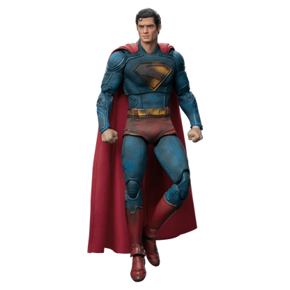 19cm Fondjoy SHF Super Battle-Damaged Superman Action Figure – Movie Collectible Figurine, Ideal Gift for Boys