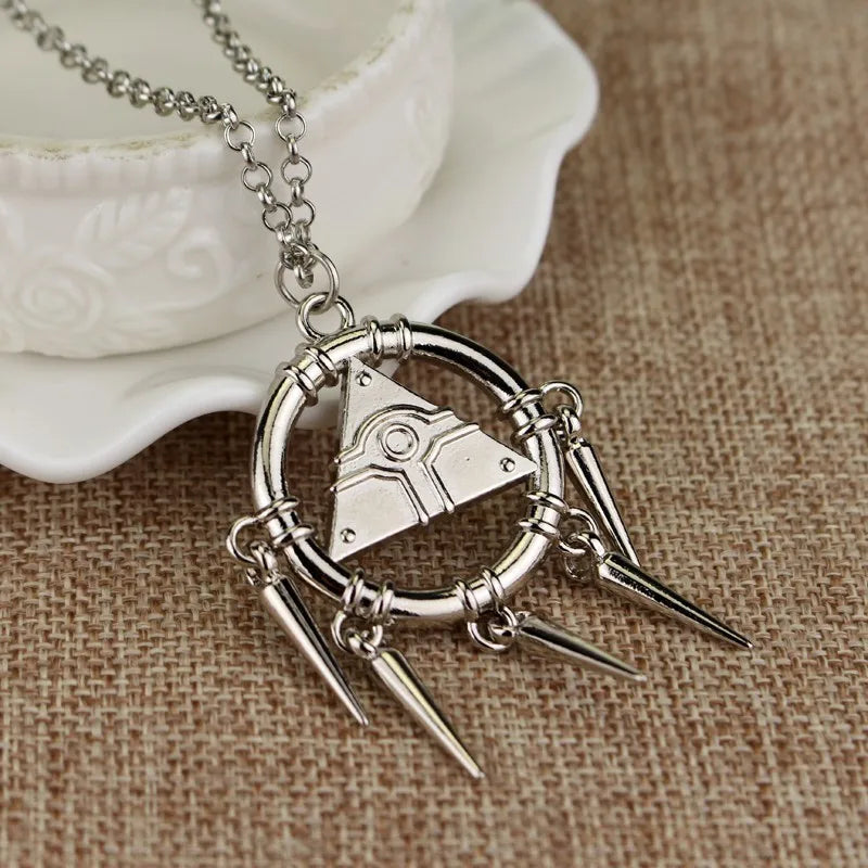 Yu-Gi-Oh! Yugi Muto Keychain - 3D Millennium Puzzle & Millennium Wheel Pendant