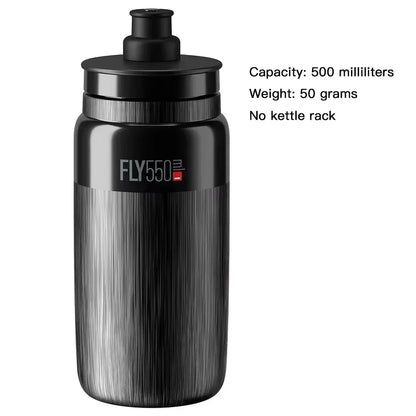 Aero Bicycle Water Bottle – PBA Free Squeeze Bottle for Road, MTB, Time Trial & Track Bikes with Magnetic Mounting Cage