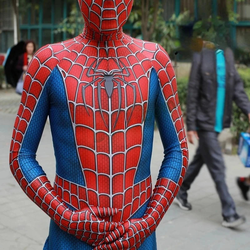 Miles Morales Spider-Man Cosplay Costume – Superhero Zentai Bodysuit for Halloween & Parties