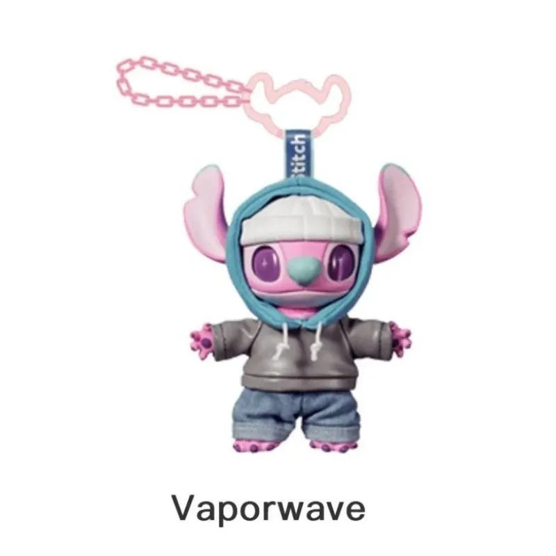 Miniso Disney Stitch Gen Z Street Series Blind Box – Vinyl Figure Pendant & Bag Charm Gift