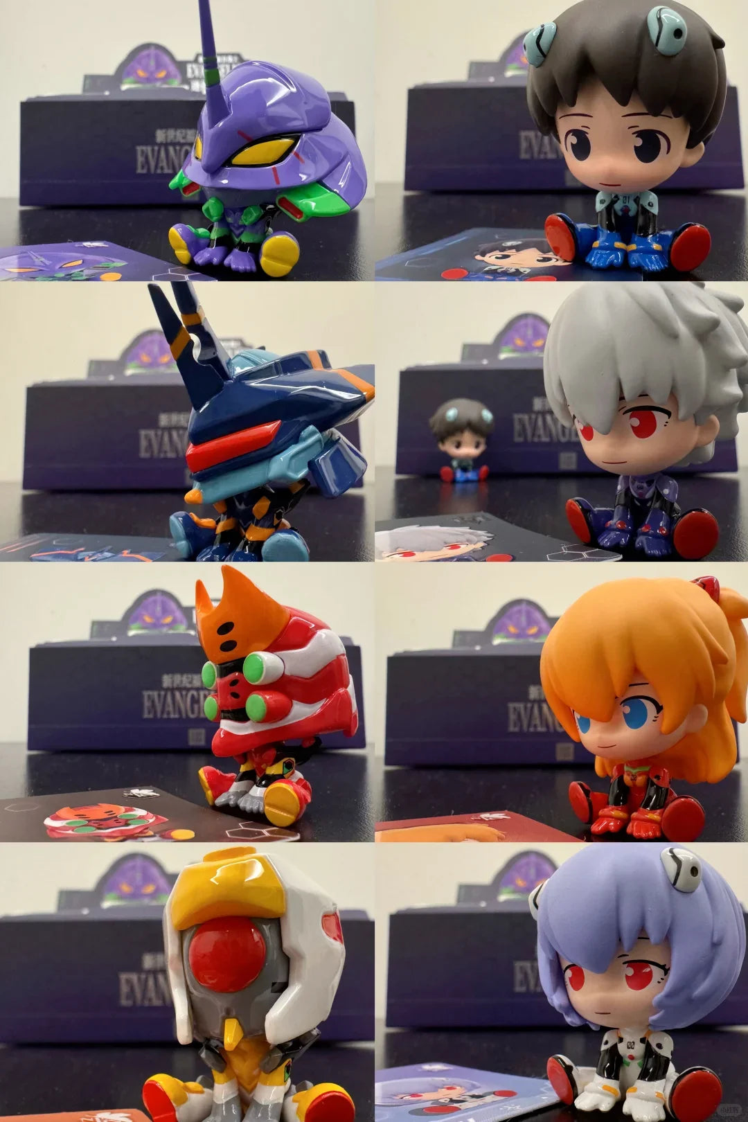 Evangelion Mini Sitting Series Blind Box – Anime Figure Collectible Decoration & Custom Gift