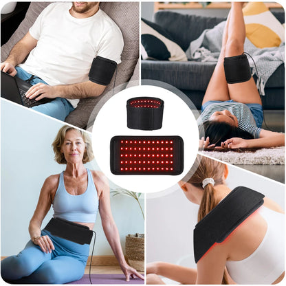 Home 660 & 850nm Near-Infrared Light Wrist Guard – Health Care & Beauty Therapy Device