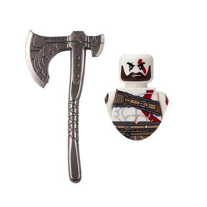 God of War Kratos Building Blocks – Mini Action Figures Toy for Kids’ Party Gifts