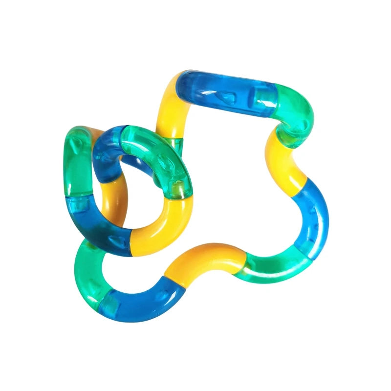 Tangle Fidget Rope Toy - Color Changing Stress Relief & Sensory Party Gift