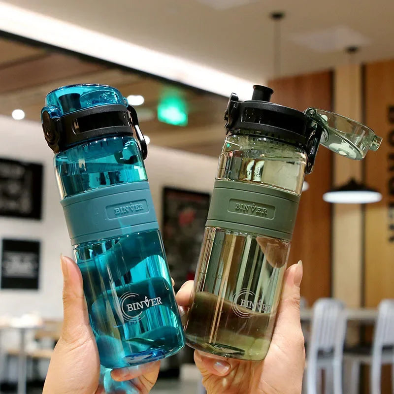 Convenient Student Sport Water Cup - Large Capacity Plastic Portable Water Container for Couples, Perfect for Outdoor Travel and Sports