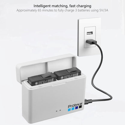 Enduro Battery Charger with Type-C Cable for GoPro HERO13 & GoPro 13 Black