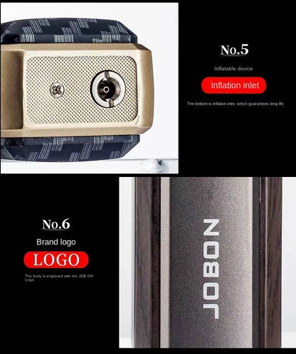 New JOBON Windproof Pen Jet Butane Lighter — Metal Airbrush Torch for Cigar, BBQ & Kitchen