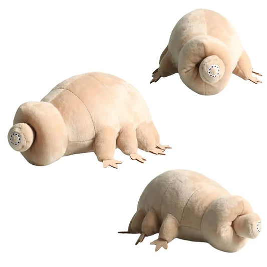 25cm Water Bear Tardigrade Plush Toy - Soft Stuffed Animal Educational Gift for Kids & Babies