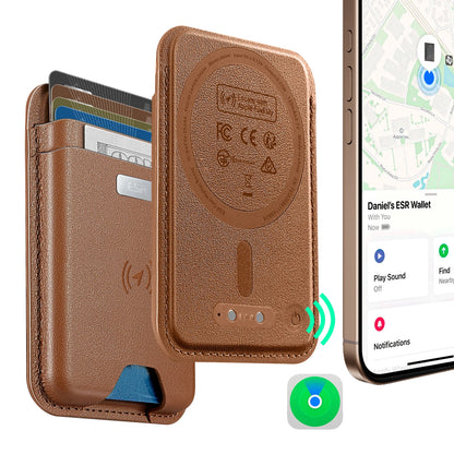 ESR MagSafe Wallet with Find My — Strong Magnetic 5-Card Holder for iPhone 16/15/14/13/12 Series